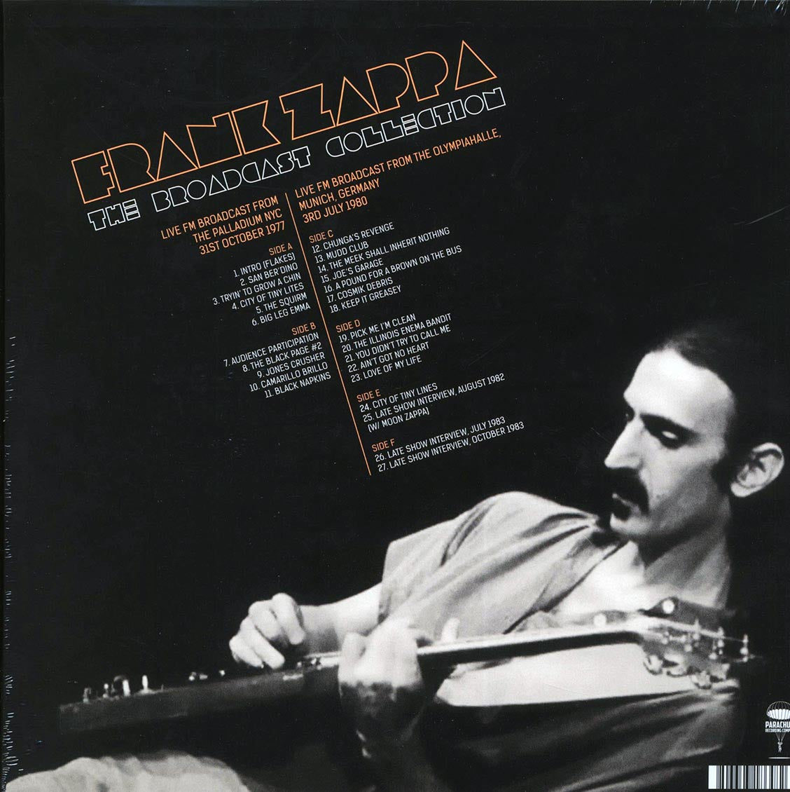 Frank Zappa - The Broadcast Collection (casebound set) (ltd. ed.) (3xLP) (box set) - Vinyl LP, LP