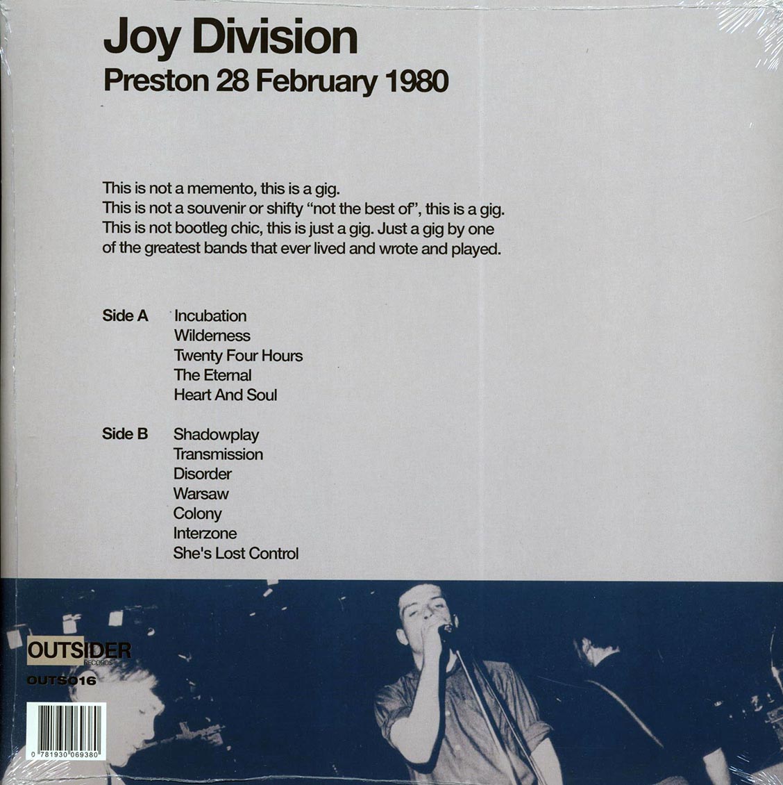Joy Division - Preston 28 February 1980 (ltd. ed.) (colored vinyl) - Vinyl LP, LP