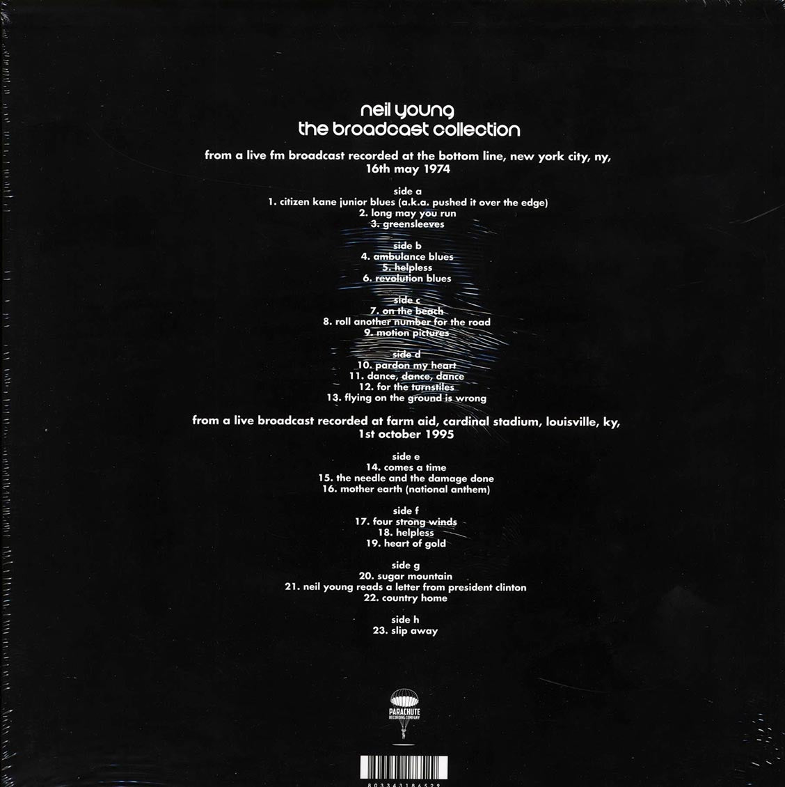 Neil Young - The Broadcast Collection (casebound set) (ltd. ed.) (4xLP) (box set) - Vinyl LP, LP