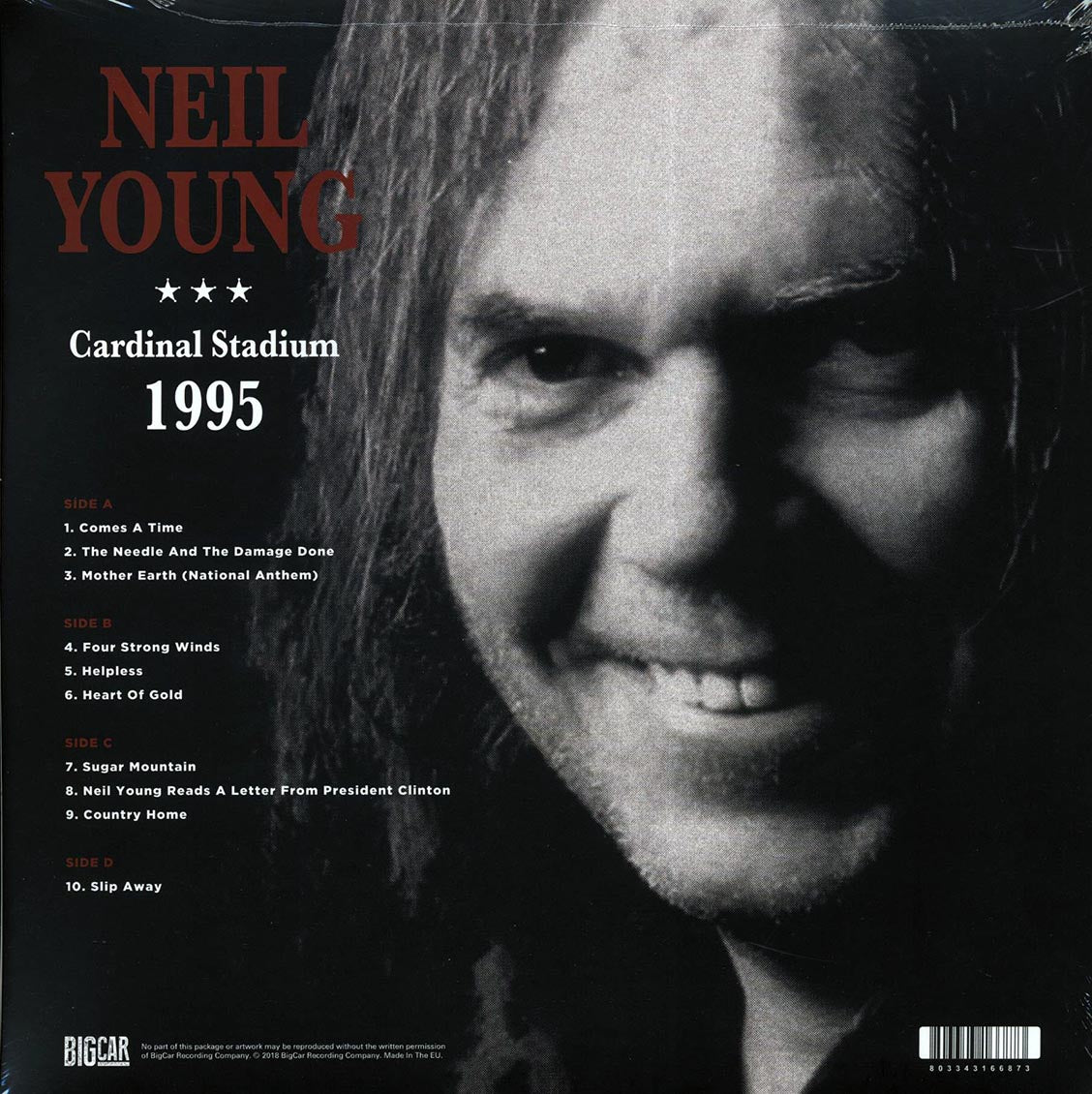 Neil Young - Cardinal Stadium 1995 (2xLP) - Vinyl LP, LP