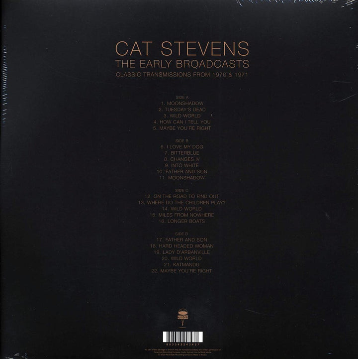 Cat Stevens - The Early Broadcasts (2xLP) - Vinyl LP - LP