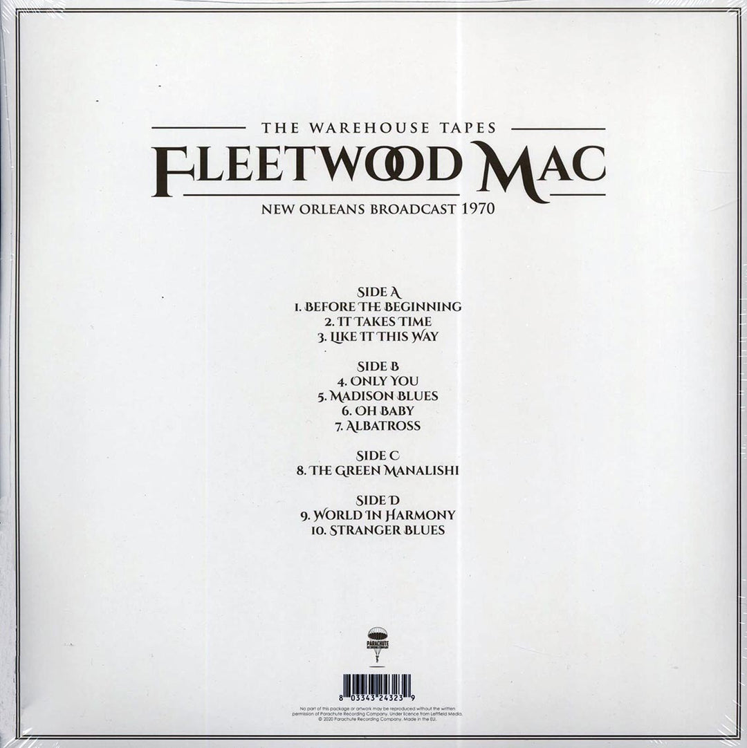 Fleetwood Mac - The Warehouse Tapes: New Orleans Broadcast 1970 (2xLP) - Vinyl LP - LP
