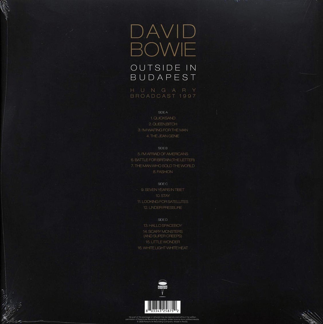 David Bowie - Outside In Budapest: Hungary Broadcast 1997 (2xLP) - Vinyl LP - LP