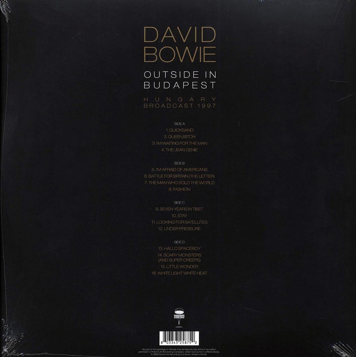 David Bowie - Outside In Budapest: Hungary Broadcast 1997 (2xLP) - Vinyl LP - LP