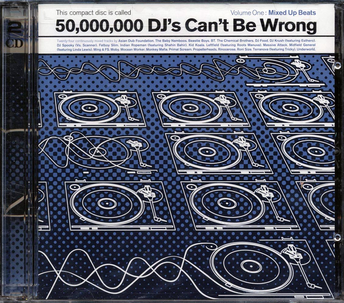 Asian Dub Foundation, Primal Scream, The Beastie Boys, Etc. - 50,000 DJs Can't Be Wrong Volume 1: Mixed Up Beats (24 tracks) (2xCD) - CD