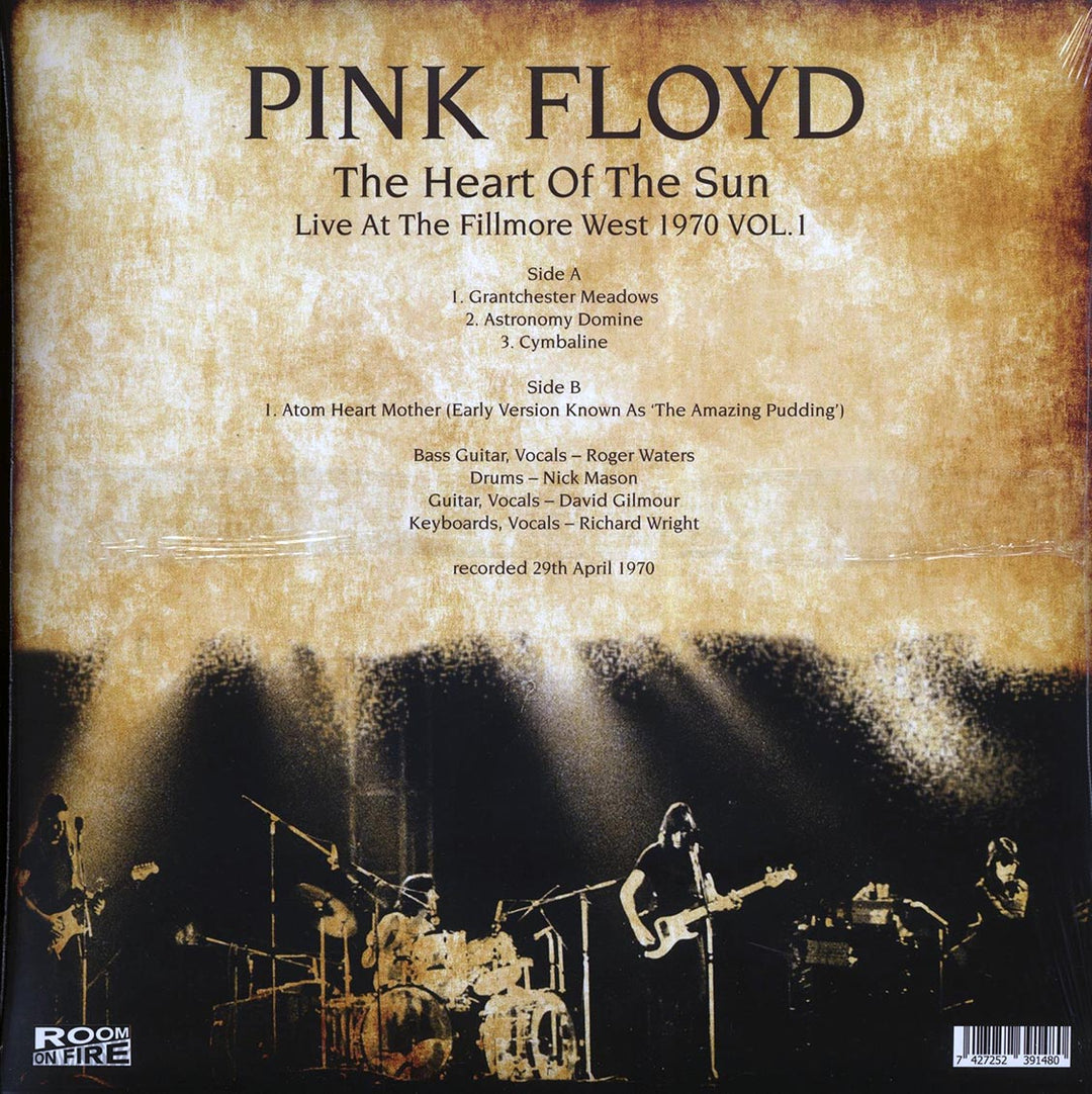 Pink Floyd - The Heart Of The Sun Volume 1: Live At The Fillmore West 1970 - Vinyl LP - LP
