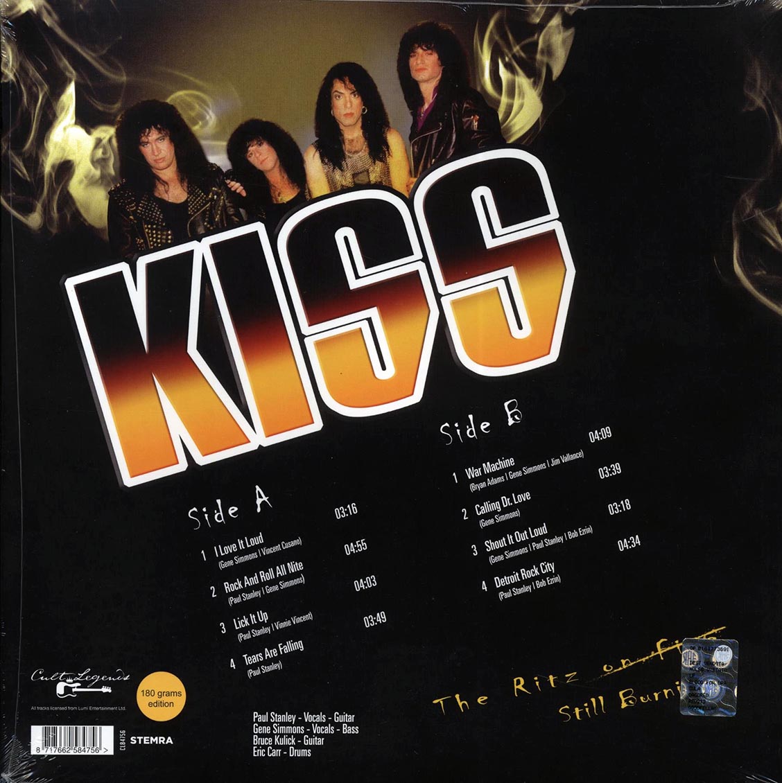 Kiss - The Ritz On Fire Part 2: Still Burning, The Ritz, New York, August 12th 1988 - Vinyl LP, LP