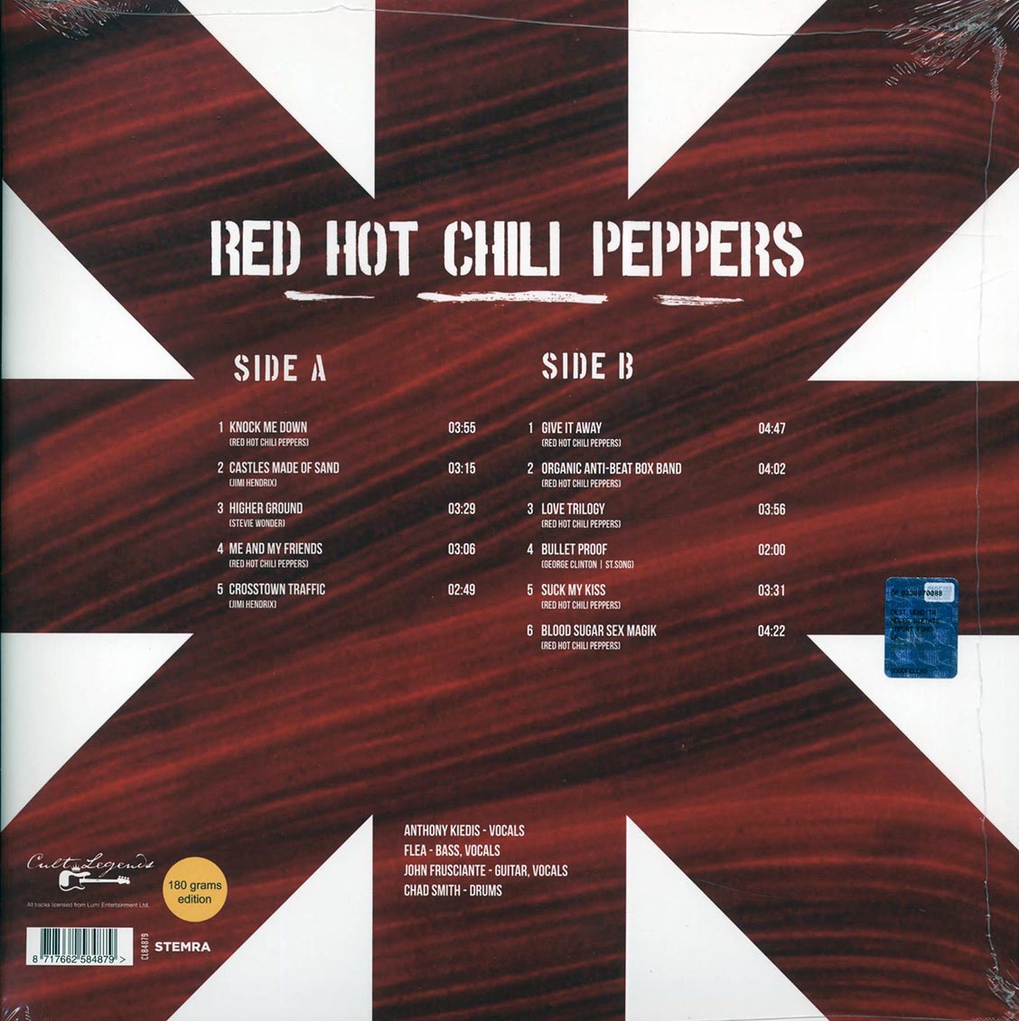 Red Hot Chili Peppers - Devotion To Emotion: Phantasy Theatre, Lakewood, OH, November 21 1989 & Pat O'Brien Pavillion, Del Mar, CA, December 28th 1991 - Vinyl LP, LP