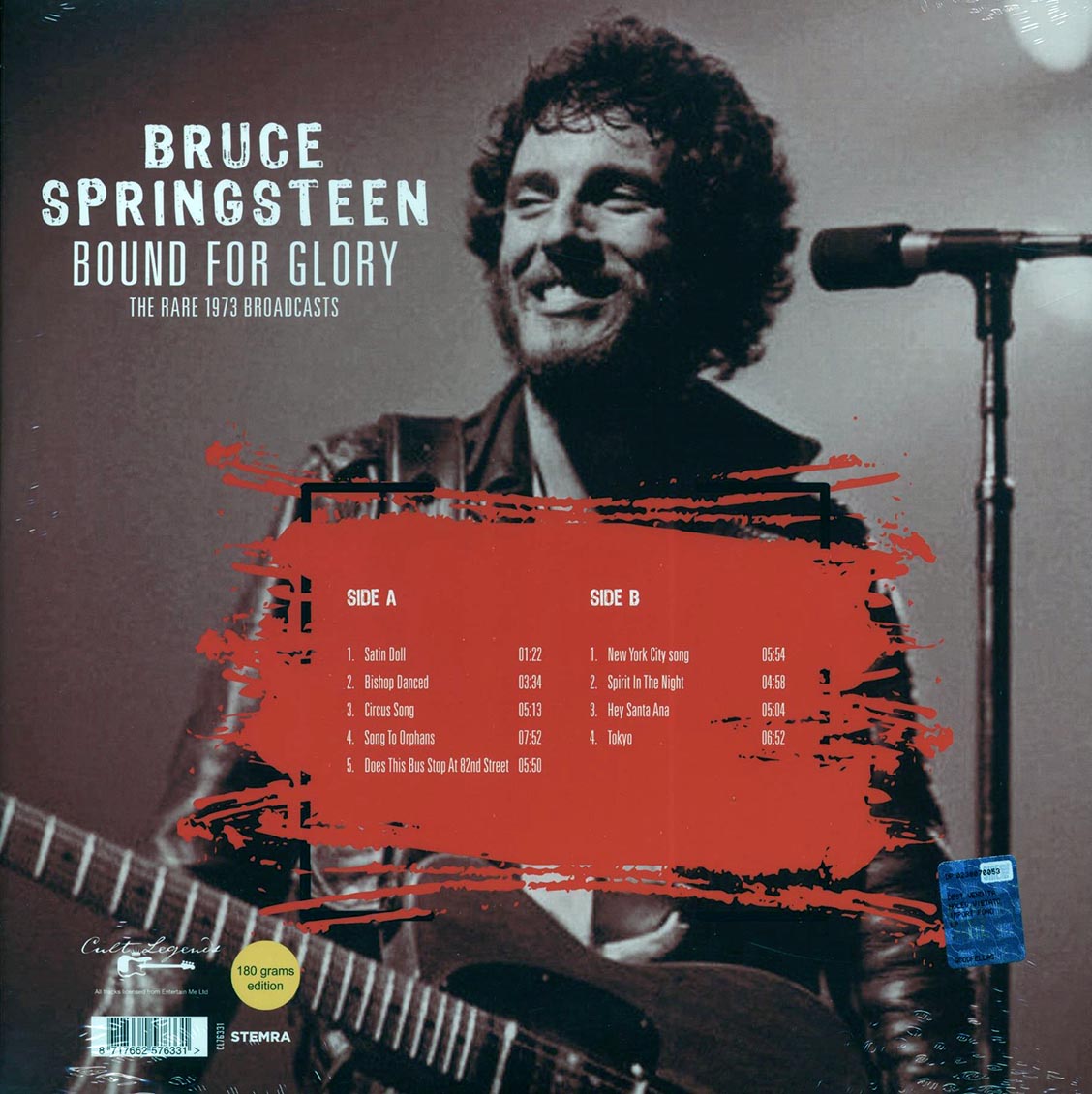 Bruce Springsteen - Bound For Glory: The Rare 1973 Broadcasts - Vinyl LP, LP
