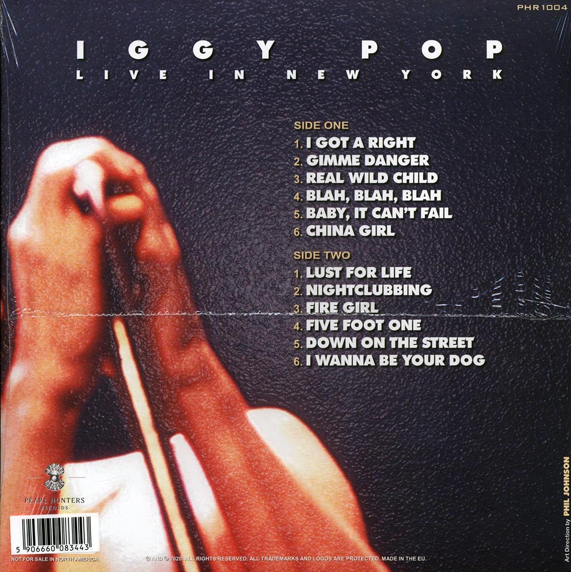 Iggy Pop - Live In New York: November 14th, 1986 (colored vinyl) - Vinyl LP, LP