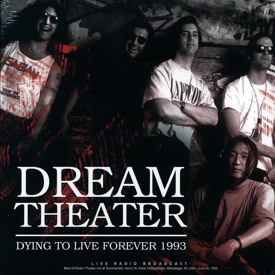 Dream Theater - Dyling To Live Forever 1993: Summerfest, Henry W Maier Festival Park, Milwaukee, June 29th - Vinyl LP