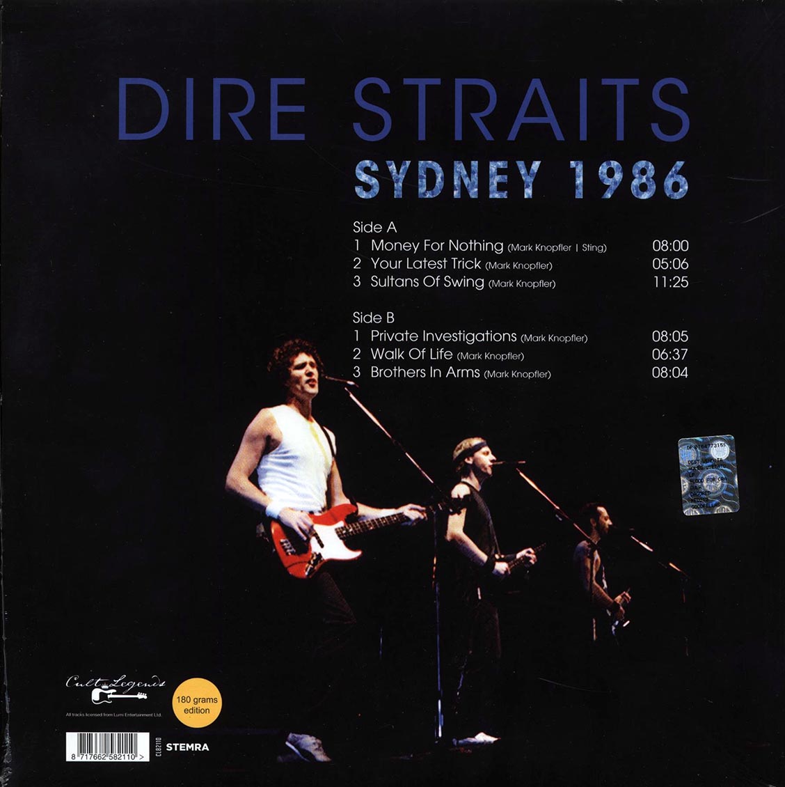 Dire Straits - Sydney 1986: Live At The Sydney Entertainment Centre, April - Vinyl LP, LP