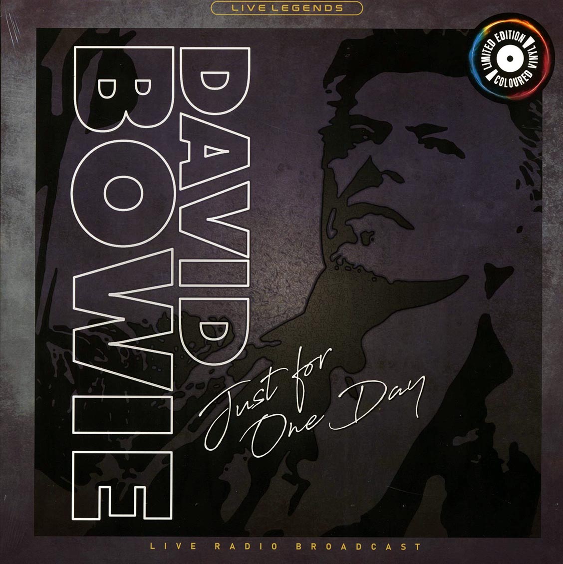 David Bowie - Just For One Day: Santiago, Chile, 1990 (clear vinyl) - Vinyl LP