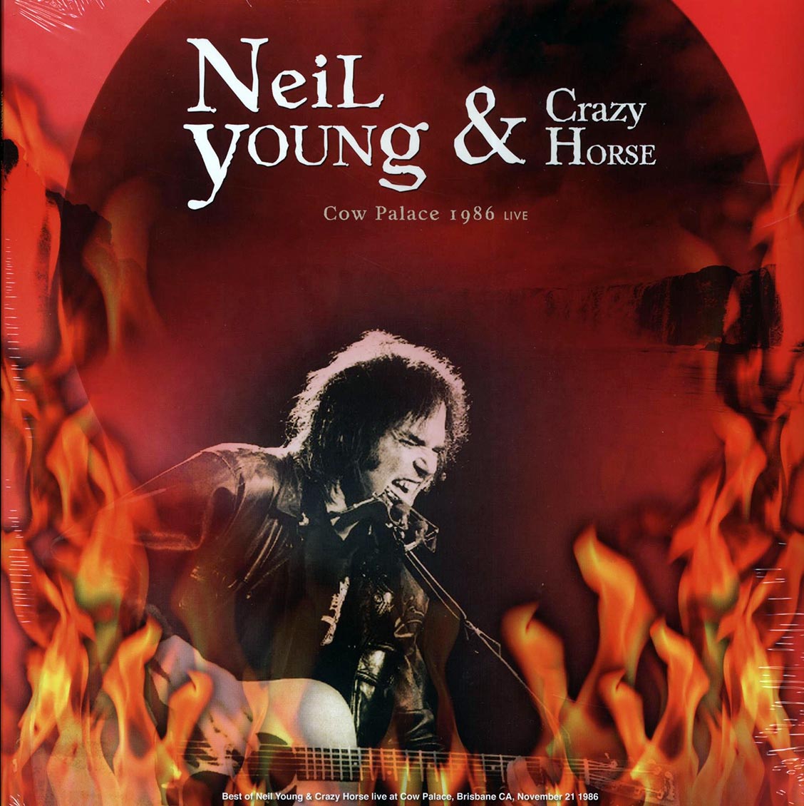 Neil Young & Crazy Horse - Cow Palace 1986 Live: Brisbane, CA, November 21st - Vinyl LP