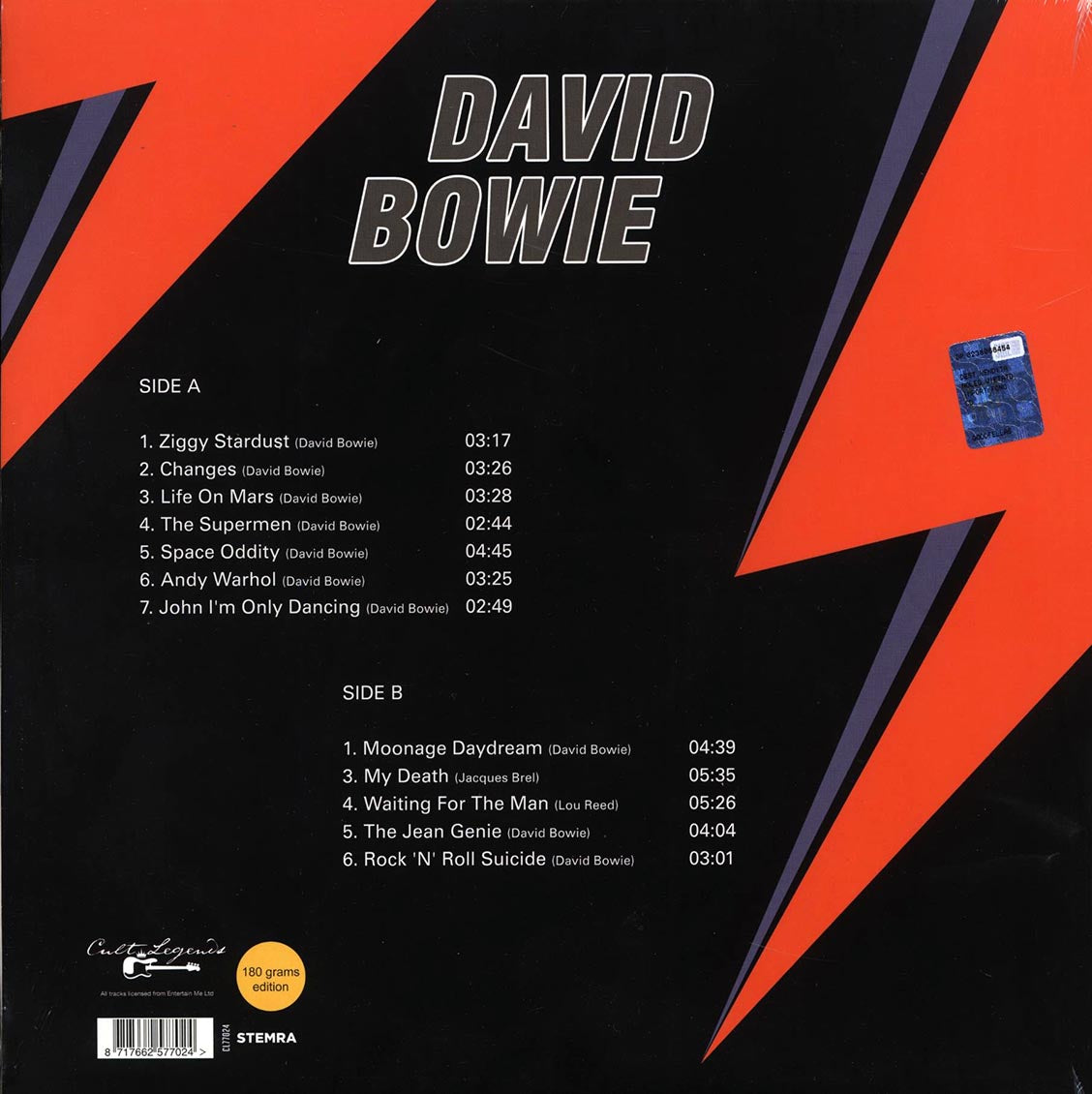 David Bowie - Santa Monica 1972: Civic Auditorium, October 20th - Vinyl LP, LP