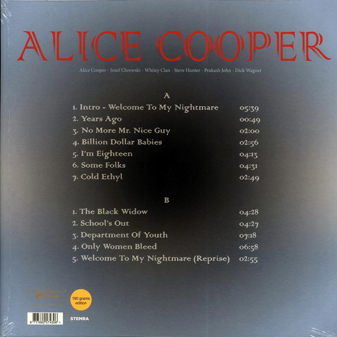 Alice Cooper - Alone In His Nightmare Live 1975: Great Western Forum, Inglewood, CA, June 18th - Vinyl LP, LP