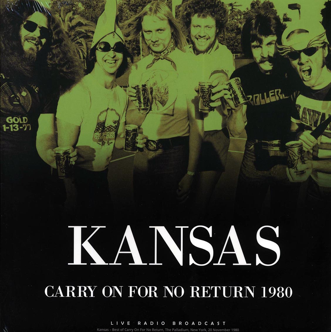 Kansas - Carry On For No Return 1980: The Palladium, New York, 20th November - Vinyl LP