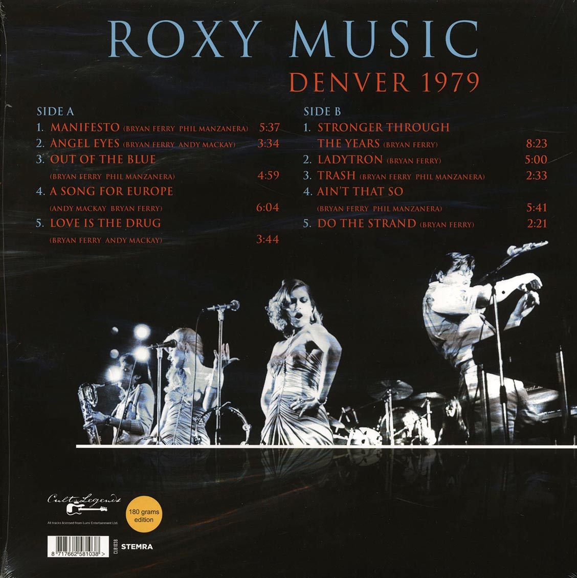 Roxy Music - Denver 1979: Rainbow Music Hall, April 12th - Vinyl LP, LP