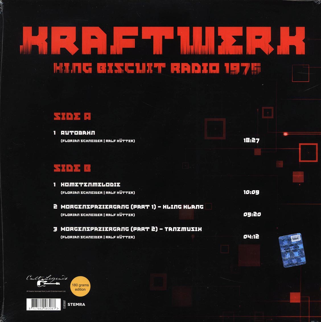 Kraftwerk - King Biscuit Radio 1975 - Vinyl LP, LP