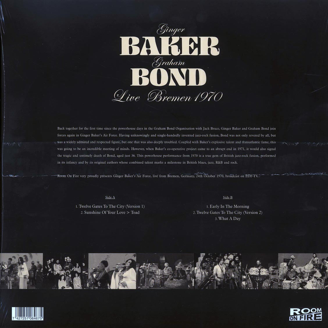 Ginger Baker, Graham Bond - Live Bremen 1970 - Vinyl LP, LP