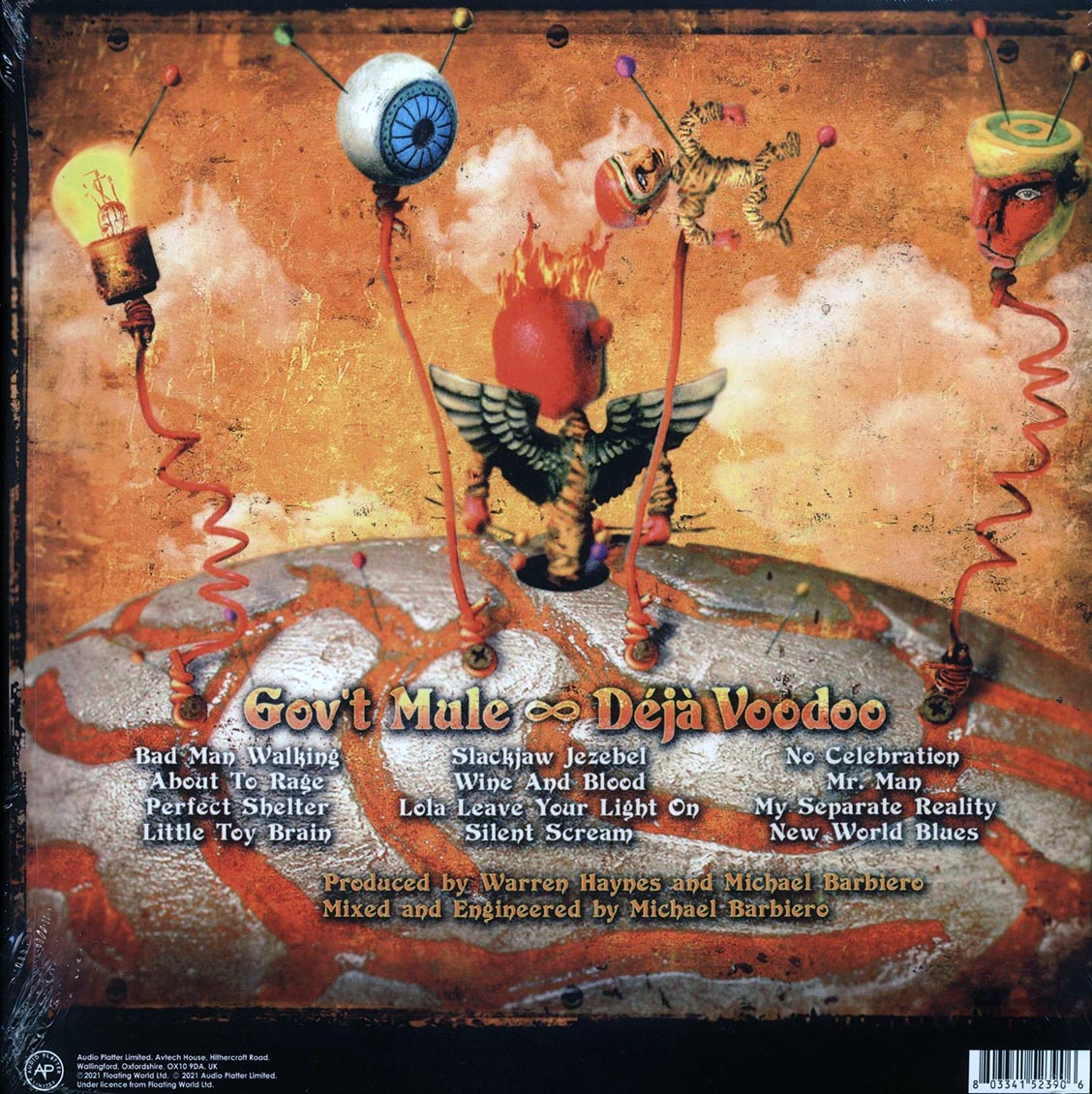 Gov't Mule - Deja Voodoo (ltd. ed.) (2xLP) (180g) (red vinyl) - Vinyl LP, LP