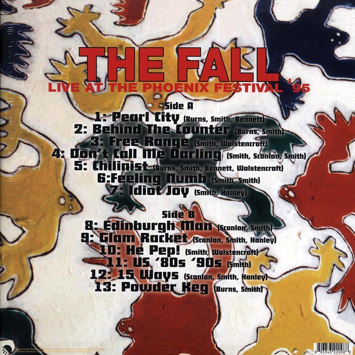 The Fall - Live At The Phoenix Festival '95 - Vinyl LP, LP