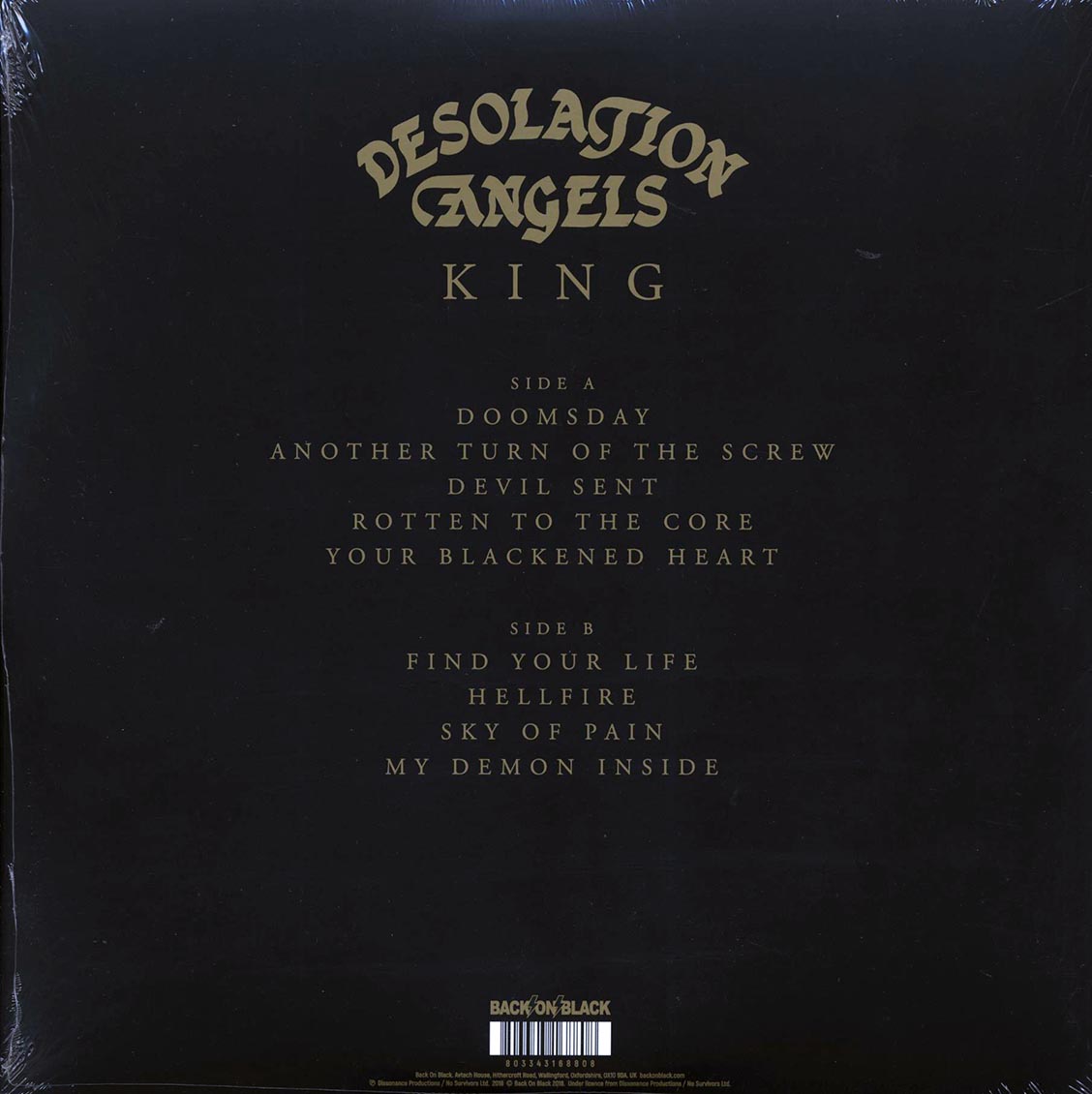 Desolation Angels - King - Vinyl LP, LP