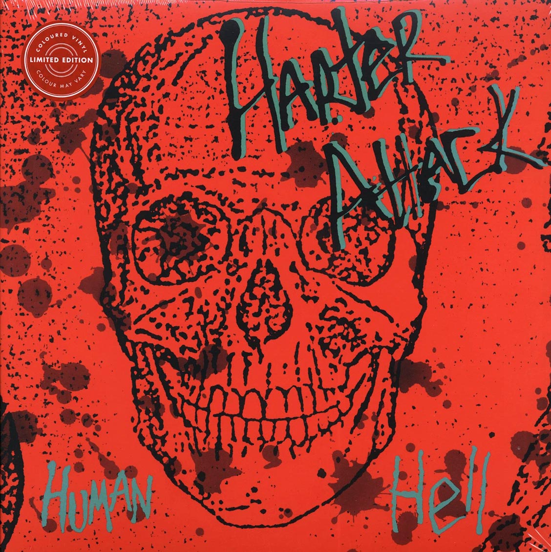 Harter Attack - Human Hell (ltd. ed.) (splatter vinyl) - Vinyl LP