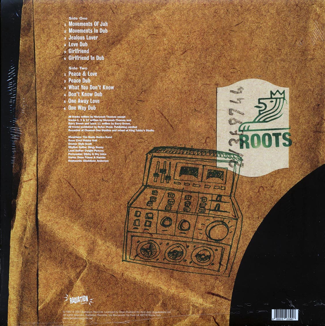 Scientist, The Roots Radics - Barry Brown Meets Scientist At King Tubby's With The Roots Radics - Vinyl LP, LP