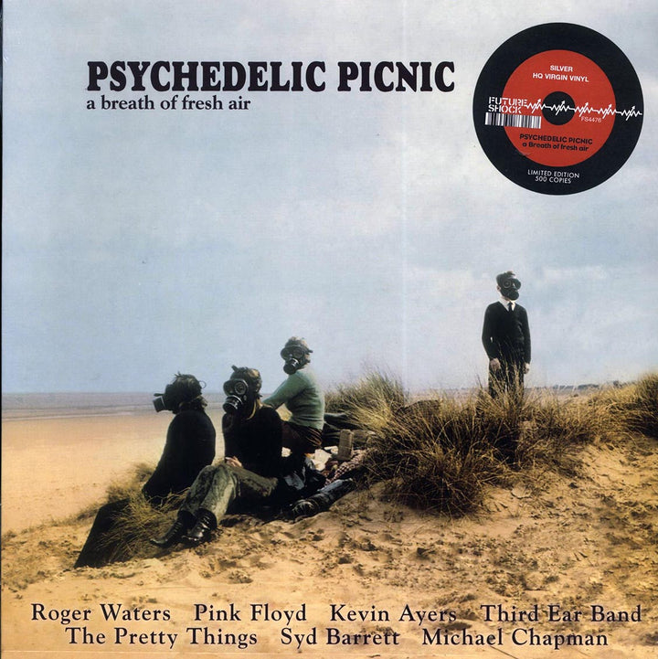 Pink Floyd, Roger Waters, Syd Barrett, The Pretty Things, Etc. - Psychedelic Picnic: A Breath Of Fresh Air (ltd. 500 copies made) (silver vinyl) - Vinyl LP