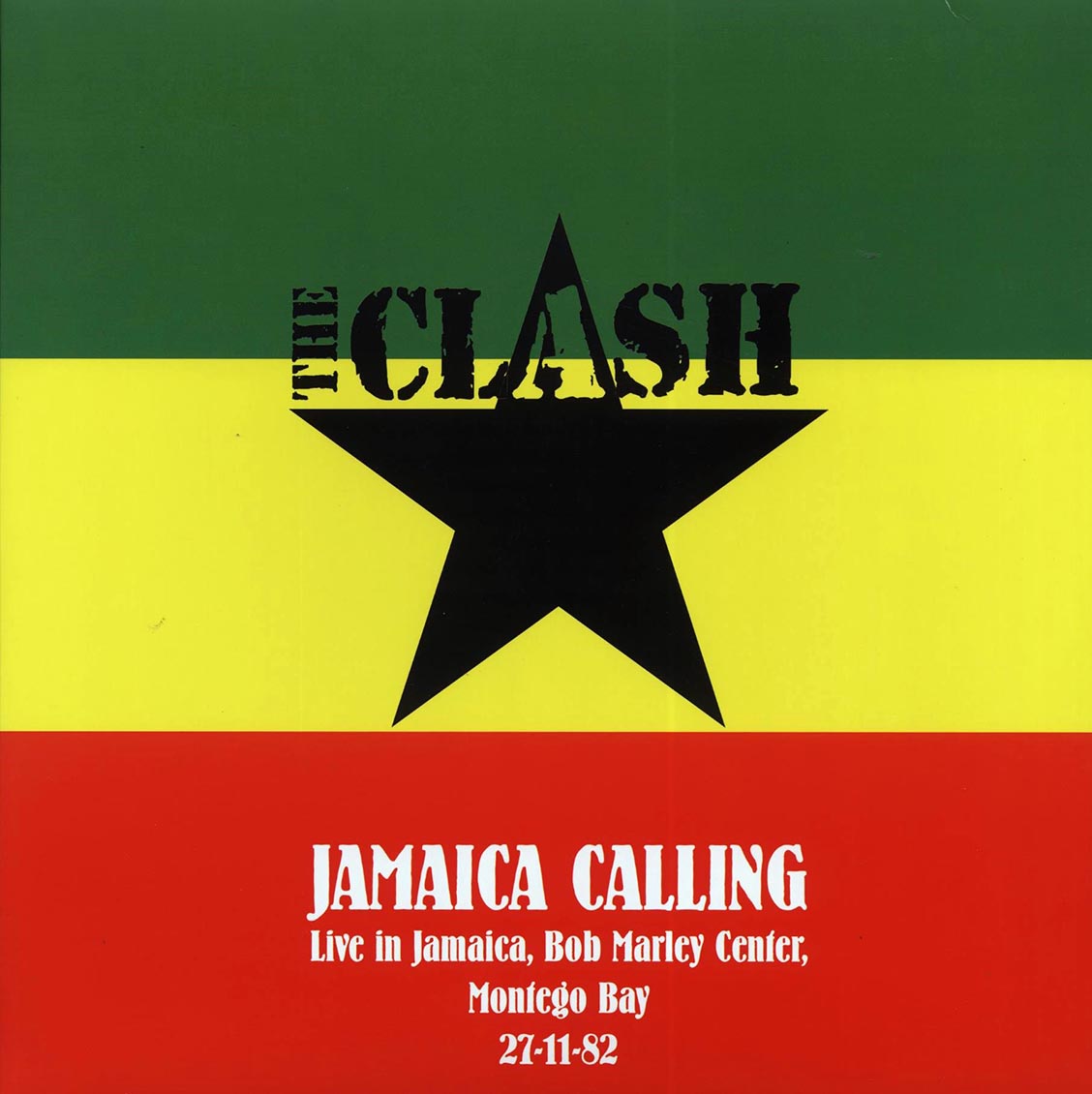 The Clash - Jamaica Calling: Live In Jamaica, Bob Marley Center, Montego Bay 27-11-82 (yellow vinyl) - Vinyl LP