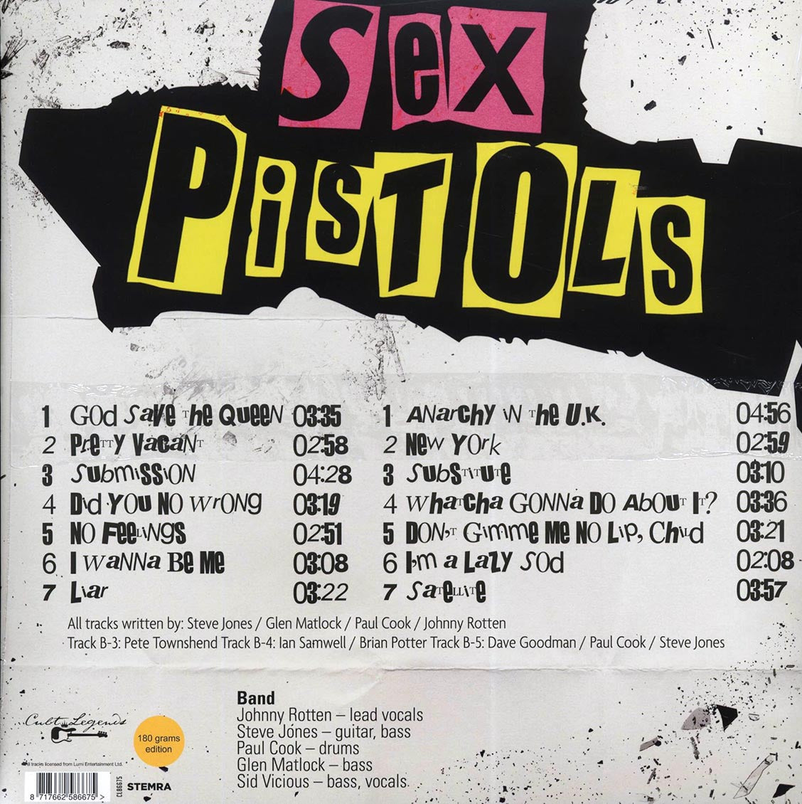 Sex Pistols - Agents Of Anarchy - Vinyl LP, LP