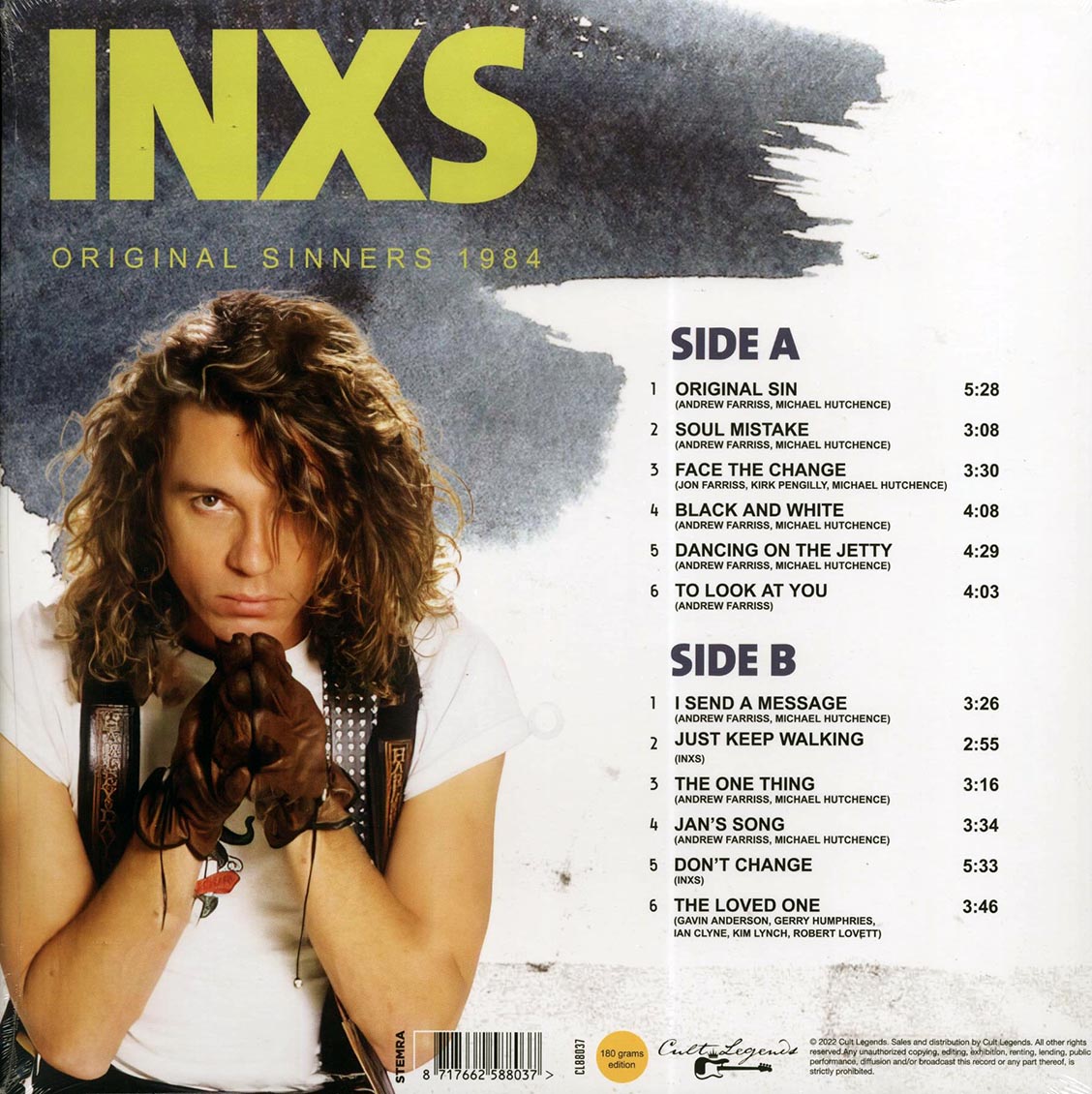 INXS - Original Sinners 1984: Live At Agora, Cleveland - Vinyl LP, LP
