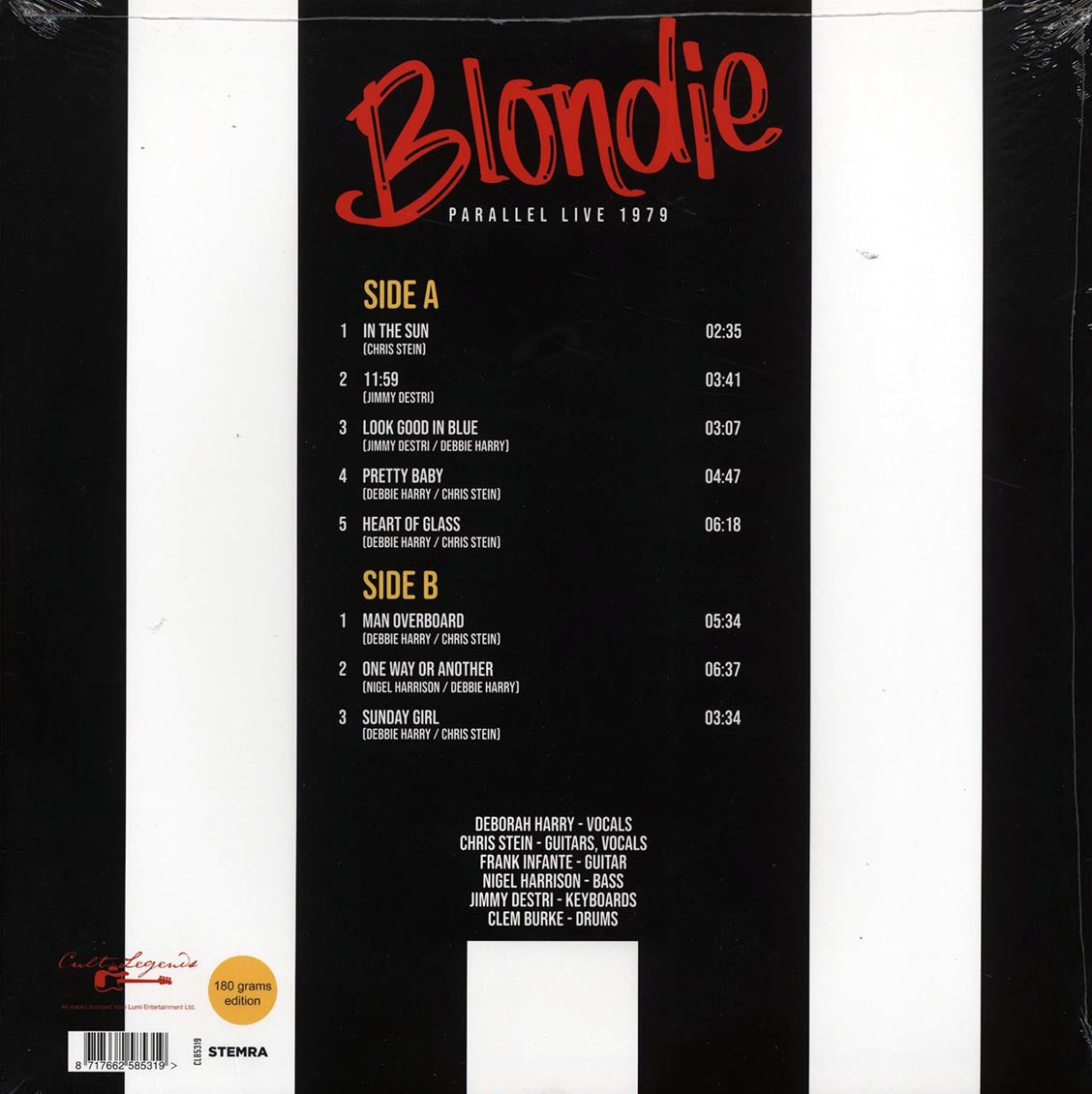 Blondie - Parallel Live 1979 - Vinyl LP, LP