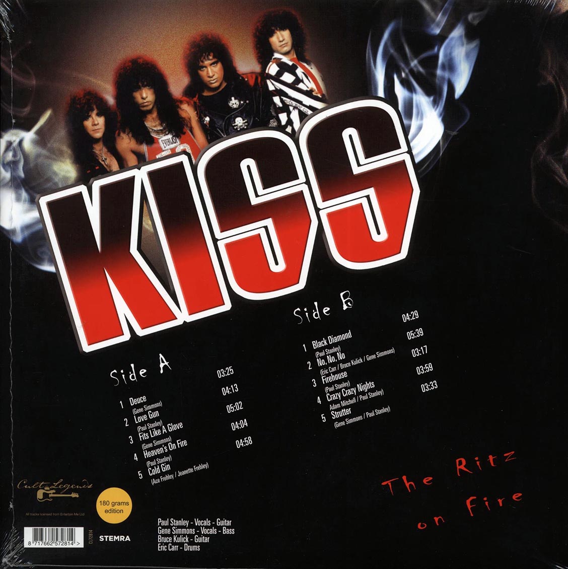 Kiss - The Ritz On Fire Part 1: Live At The Ritz, New York, August 12, 1986 - Vinyl LP, LP