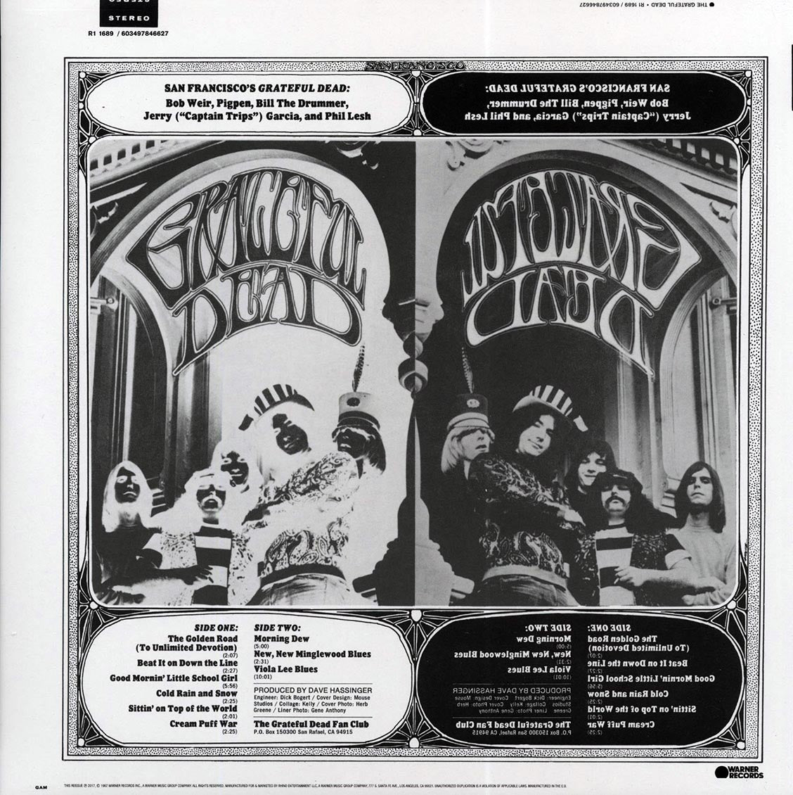Grateful Dead - The Grateful Dead (50th Anniv. Ed.) (stereo) (180g) (remastered) - Vinyl LP, LP