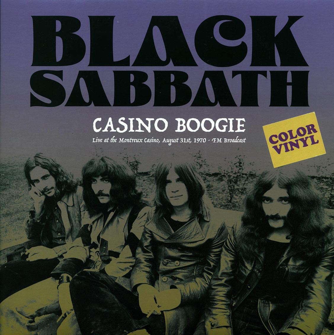 Black Sabbath - Casino Boogie: Live At The Montreux Casino, August 31st 1970 FM Broadcast (colored vinyl) - Vinyl LP