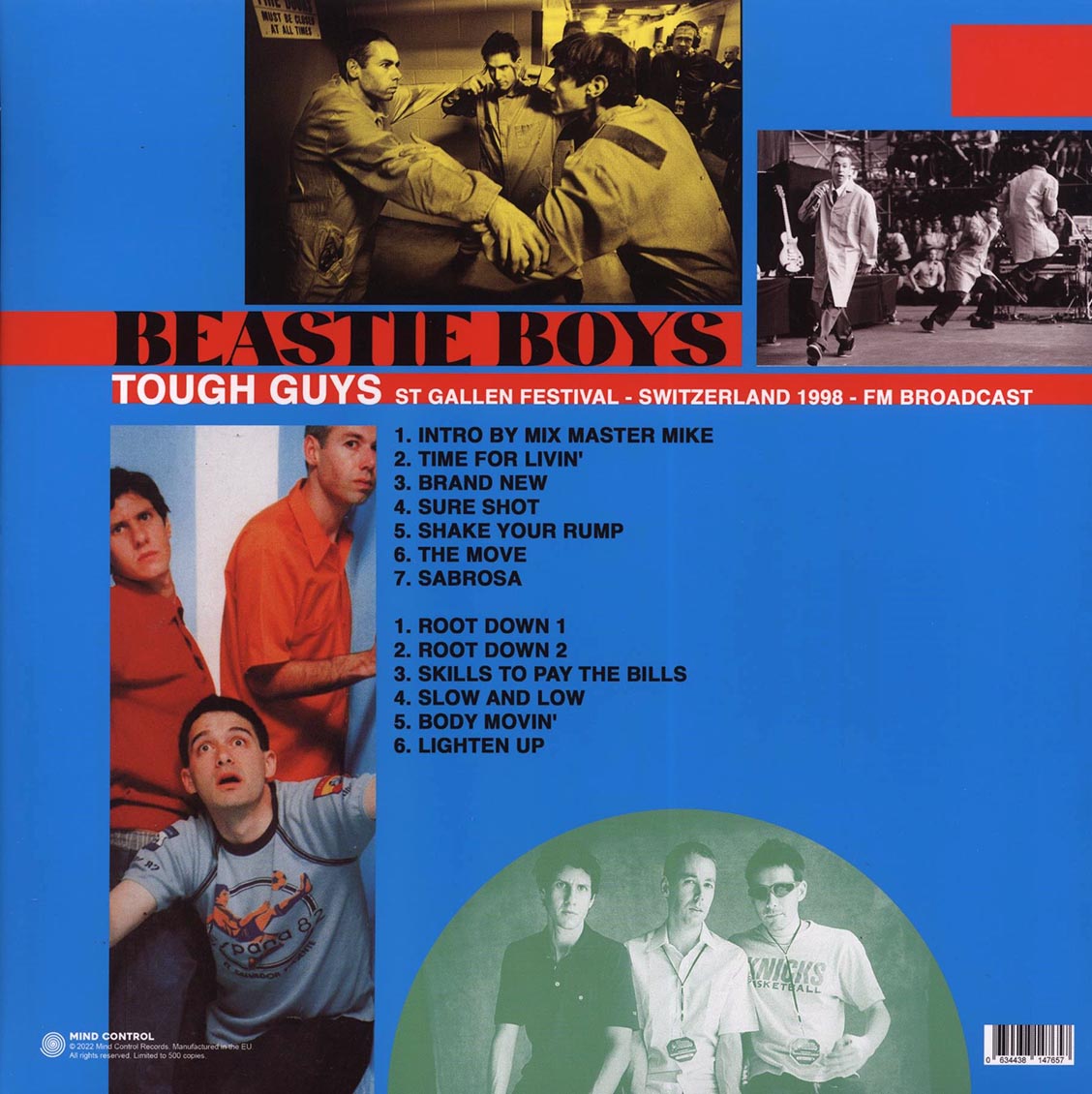 The Beastie Boys - Tough Guys: St. Gallen Festival, Switzerland 1998 (red vinyl) - Vinyl LP, LP