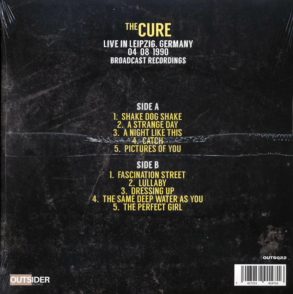 The Cure - A Lullaby In Leipzig Volume 1 (clear vinyl) - Vinyl LP, LP