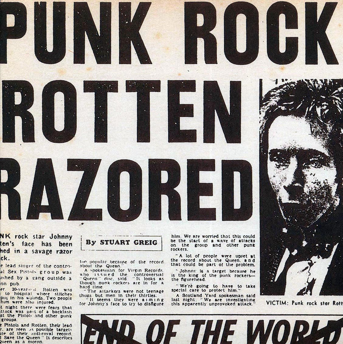 Sex Pistols - Rotten Razored (white vinyl) - Vinyl LP