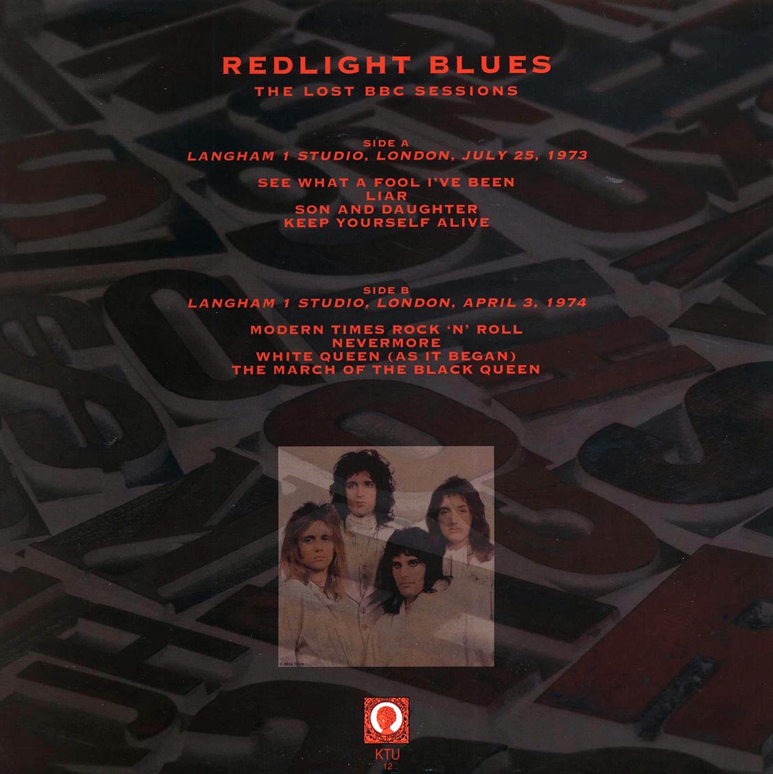 Queen - Redlight Blues: The Lost BBC Sessions - Vinyl LP, LP