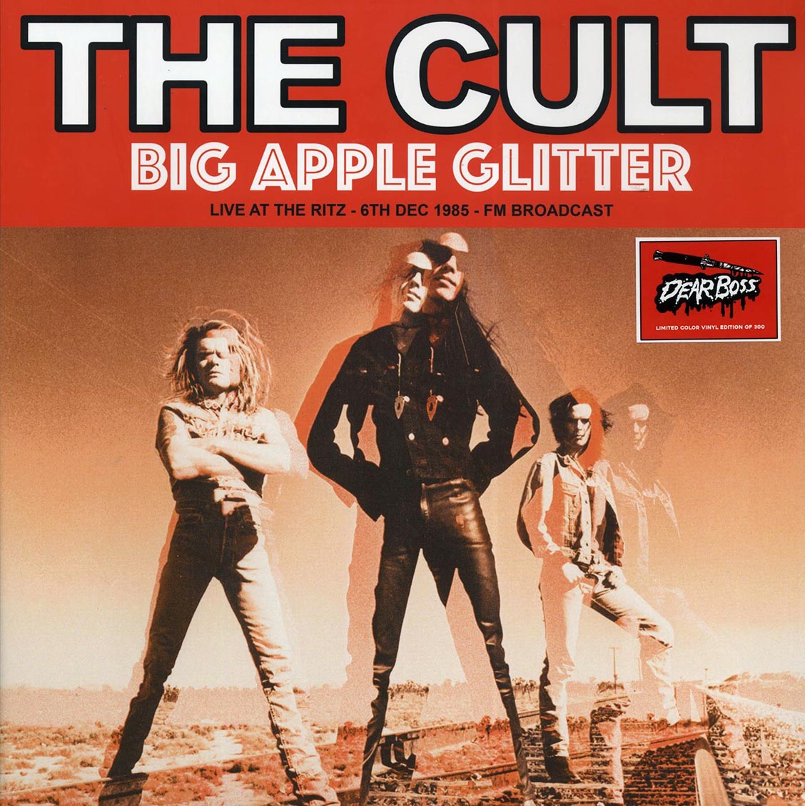 The Cult - Big Apple Glitter: Live At The Ritz, 6th December 1985 (ltd. 300 copies made) (colored vinyl) - Vinyl LP