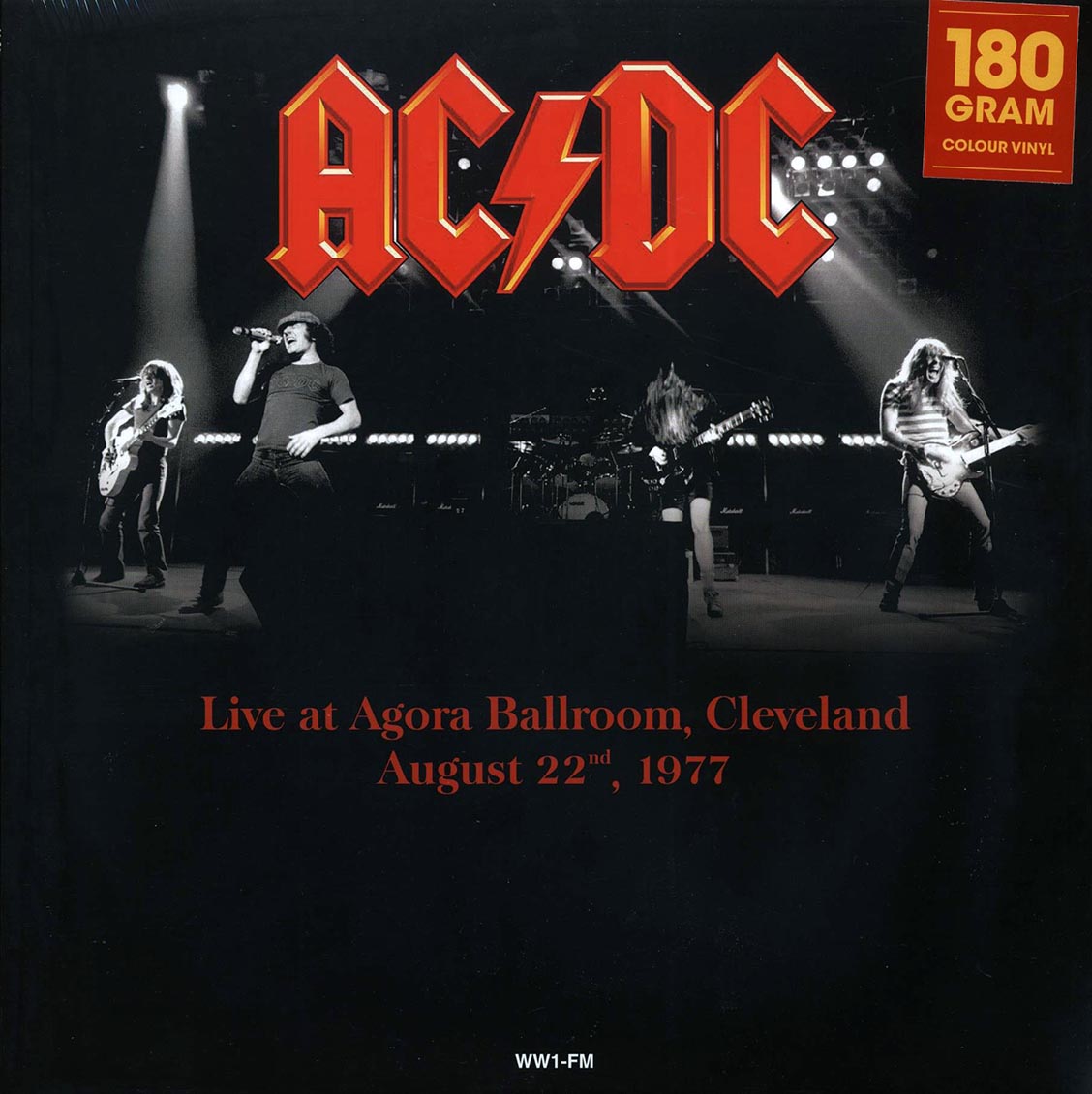 AC/DC - Live At Agora Ballroom, Cleveland August 22nd 1977 (180g) (orange vinyl) - Vinyl LP