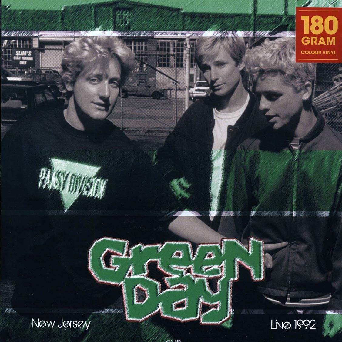 Green Day - New Jersey Live 1992 (180g) (green vinyl) - Vinyl LP