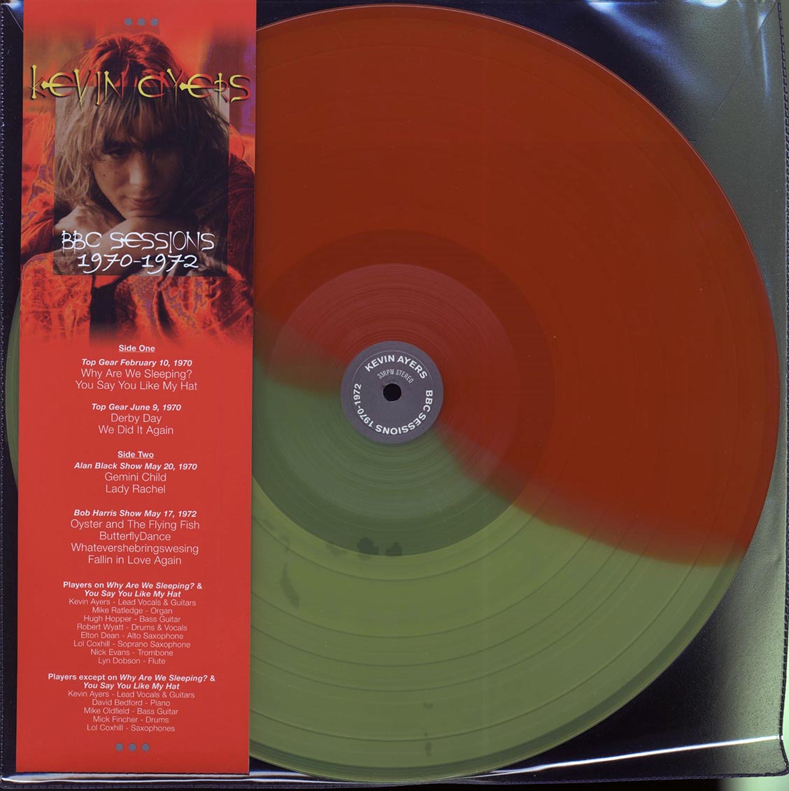 Kevin Ayers - BBC Sessions 1970-1972 (ltd. ed.) (colored vinyl) - Vinyl LP