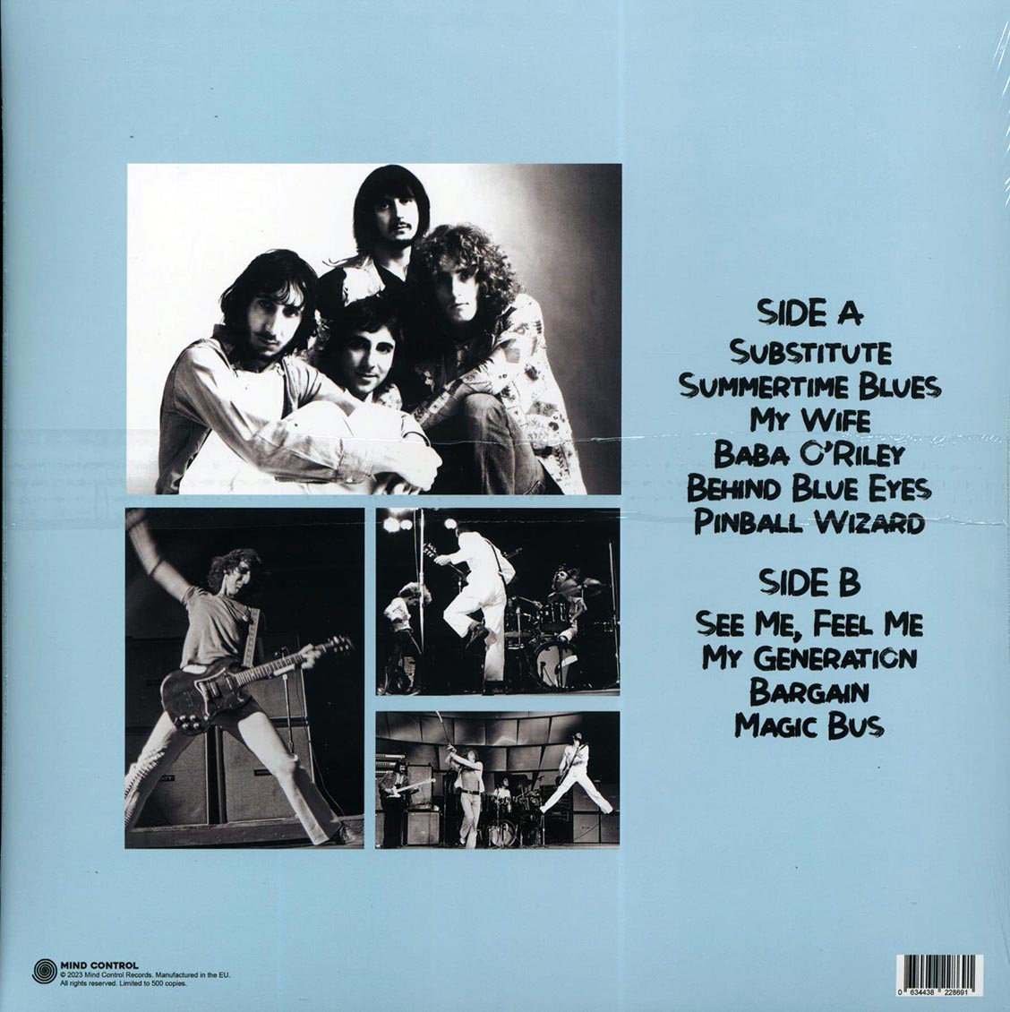 The Who - Live At The Civic Auditorium, San Francisco, Dec 13th 1971 - Vinyl LP, LP