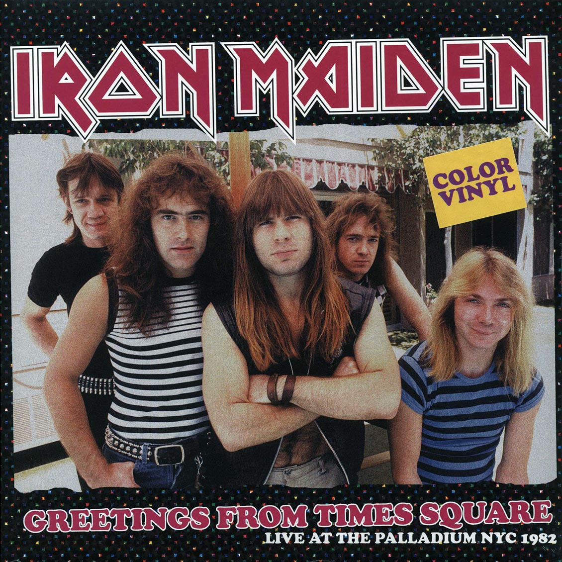 Iron Maiden - Greetings From Times Square: Live At The Palladium NYC 1982 (colored vinyl) - Vinyl LP