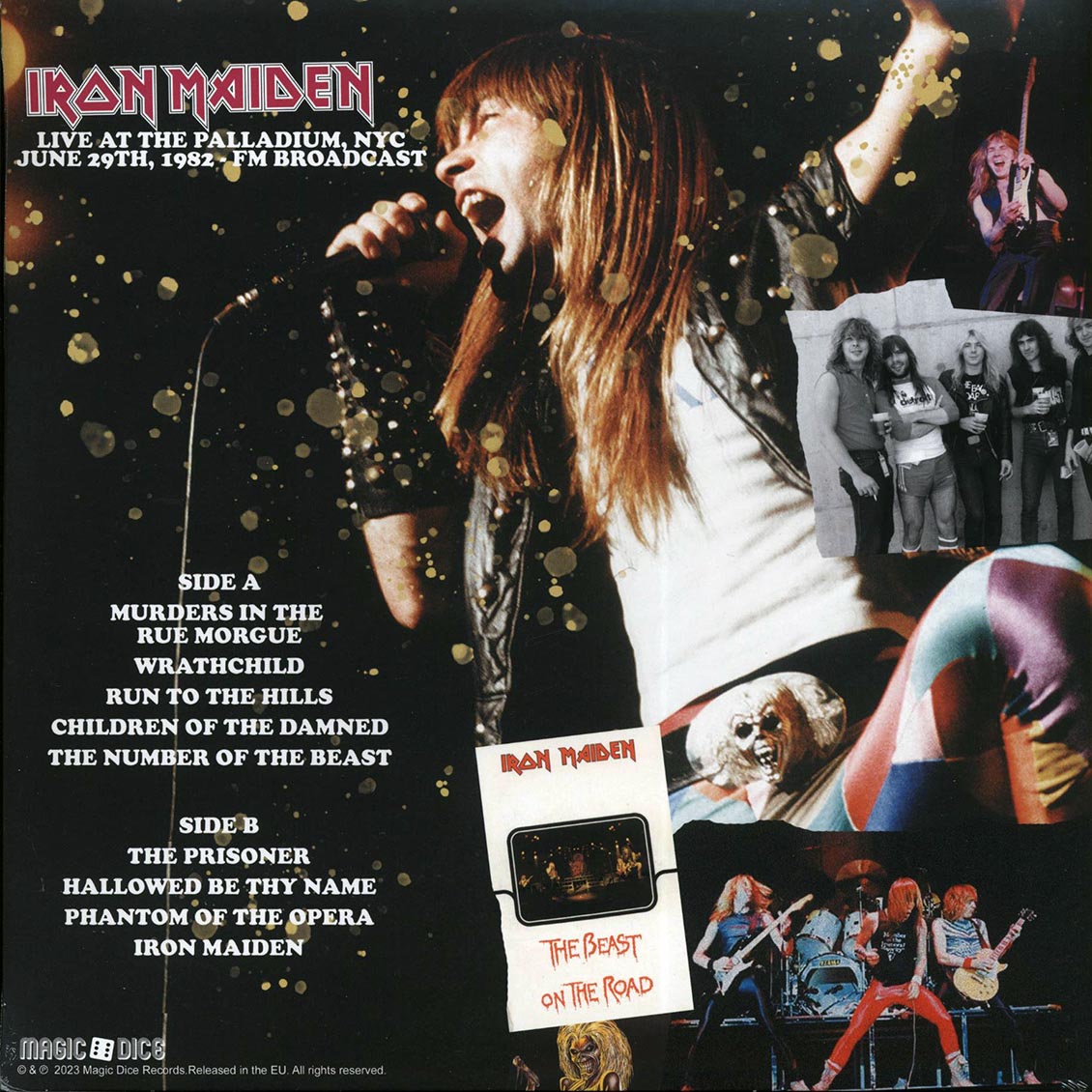 Iron Maiden - Greetings From Times Square: Live At The Palladium NYC 1982 (colored vinyl) - Vinyl LP, LP