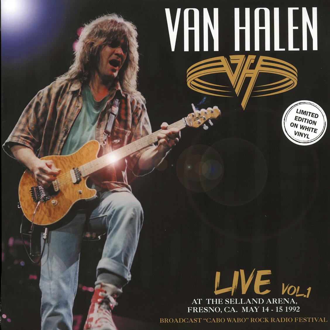 Van Halen - Live At The Selland Arena Volume 1, Fresno, CA, May 14-15 1992 (white vinyl) - Vinyl LP