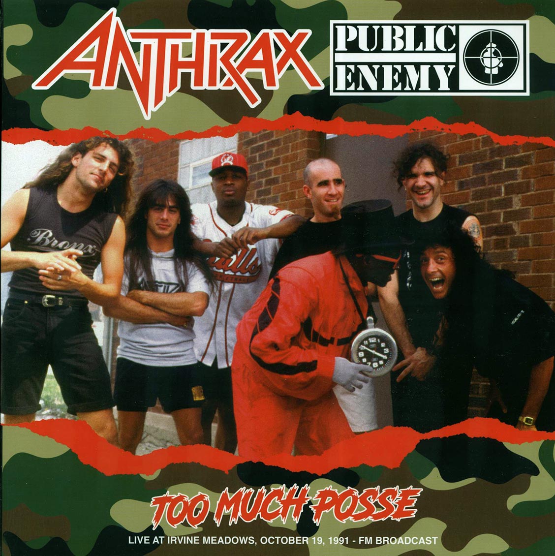Anthrax, Public Enemy - Too Much Posse: Live At Irvine Meadows, October 19, 1991 - Vinyl LP